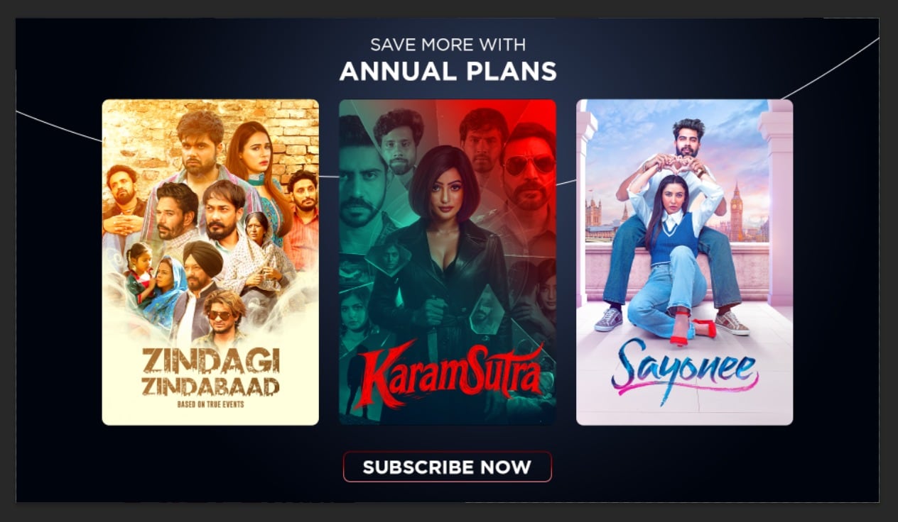 Featured movie banner